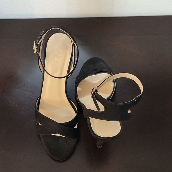 NEW LOOK ANKLE STRAP OPEN TOE HIGH HEEL STILETTOS SANDAL - Picture 5 of 15